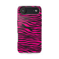 Hot Pink Zebra Tough Phone Case