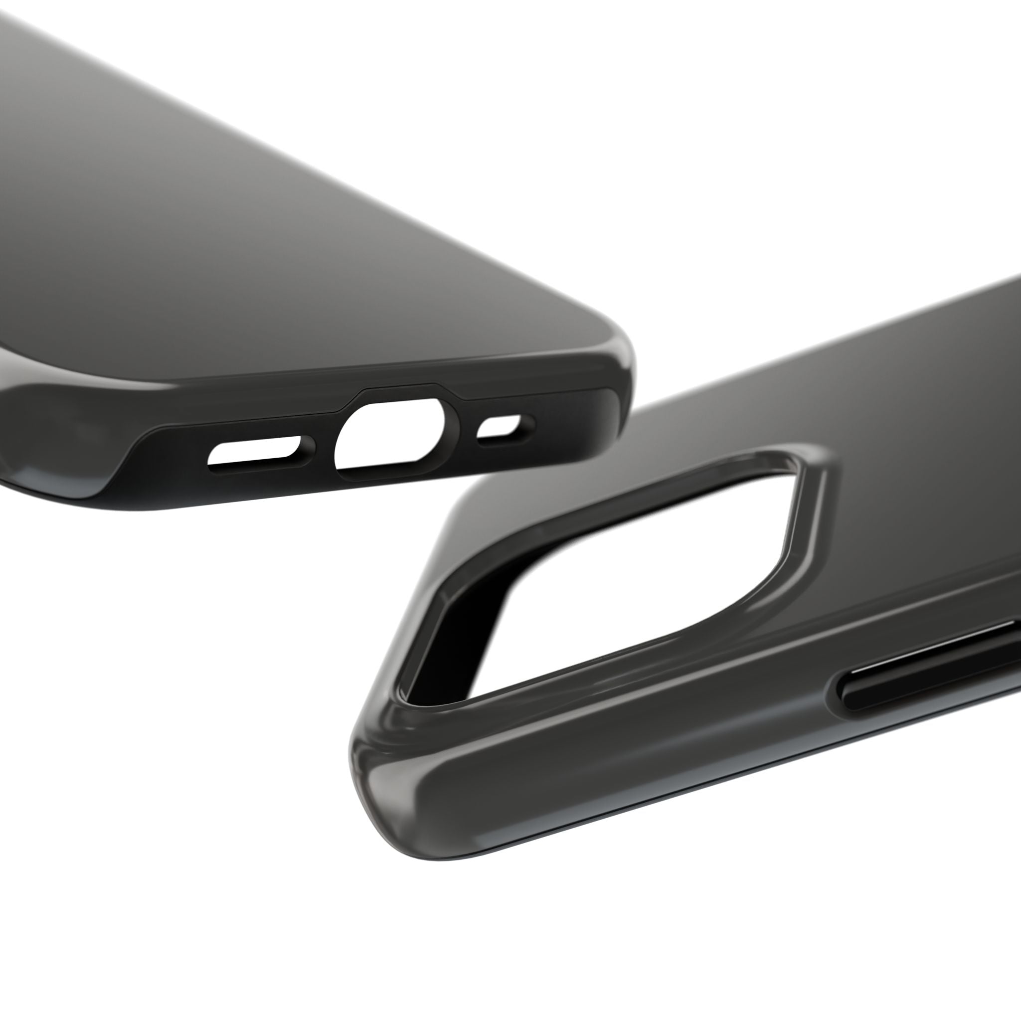 Gray Rugged Gloss Phone Case