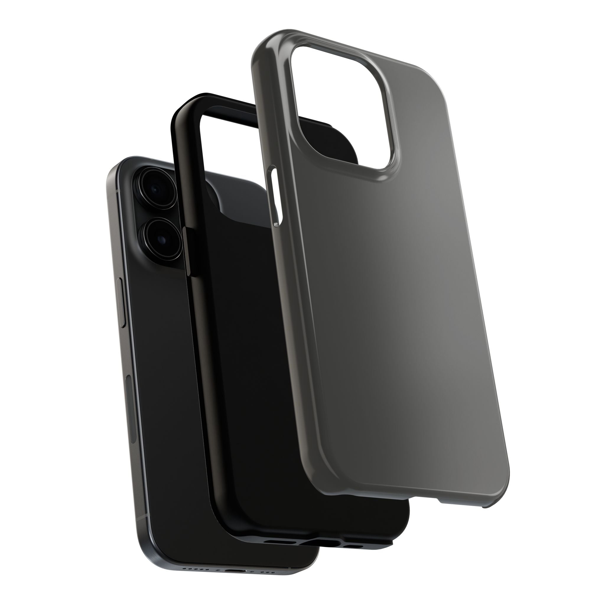 Gray Rugged Gloss Phone Case