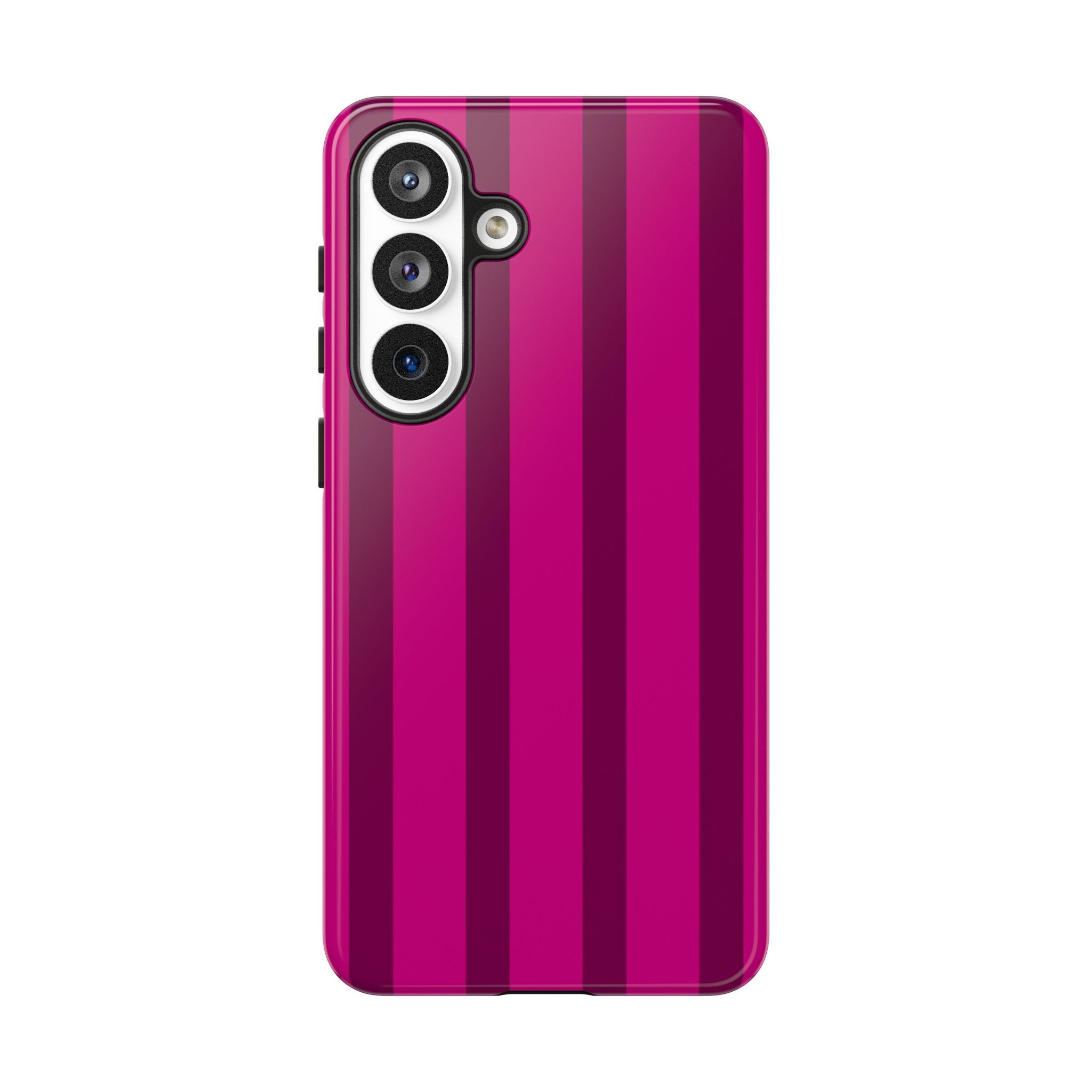 Hot Pink Striped Phone Case
