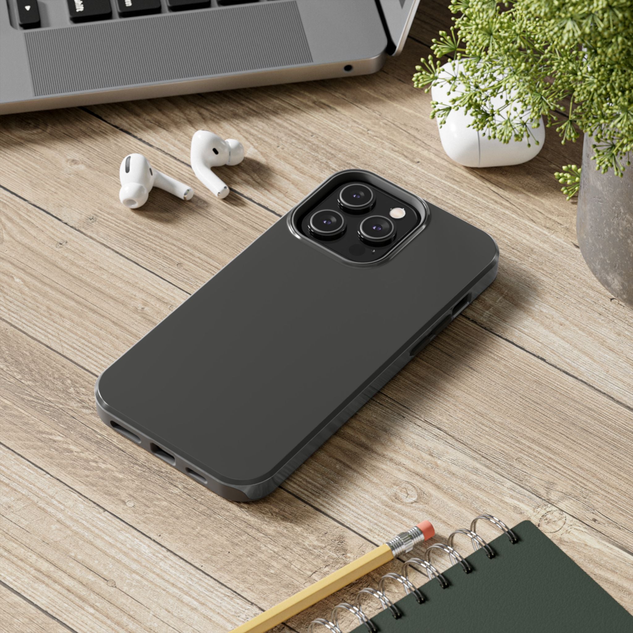 Gray Rugged Gloss Phone Case