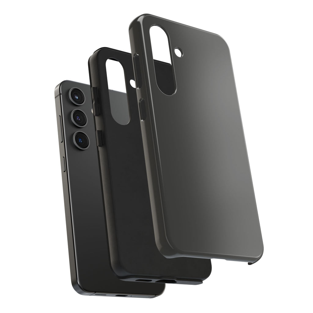 Gray Rugged Gloss Phone Case