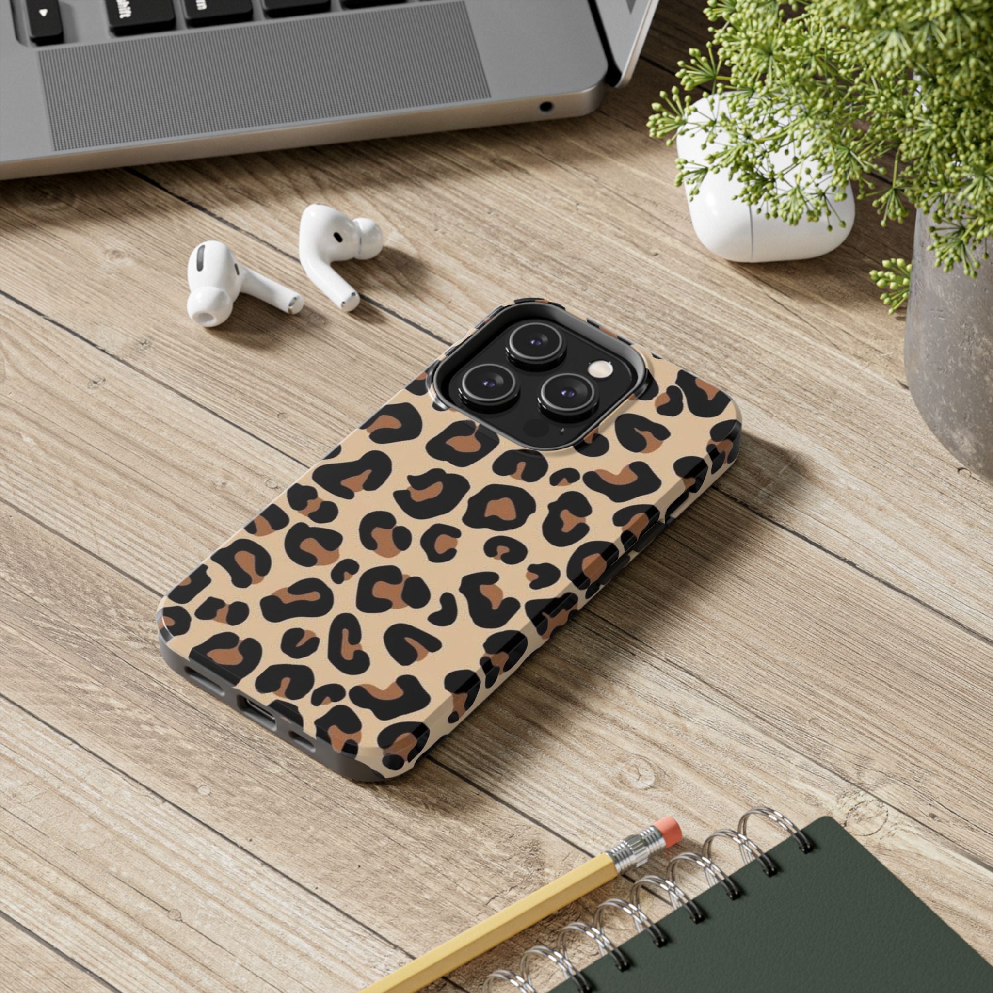 Leopard Print Tough Phone Case
