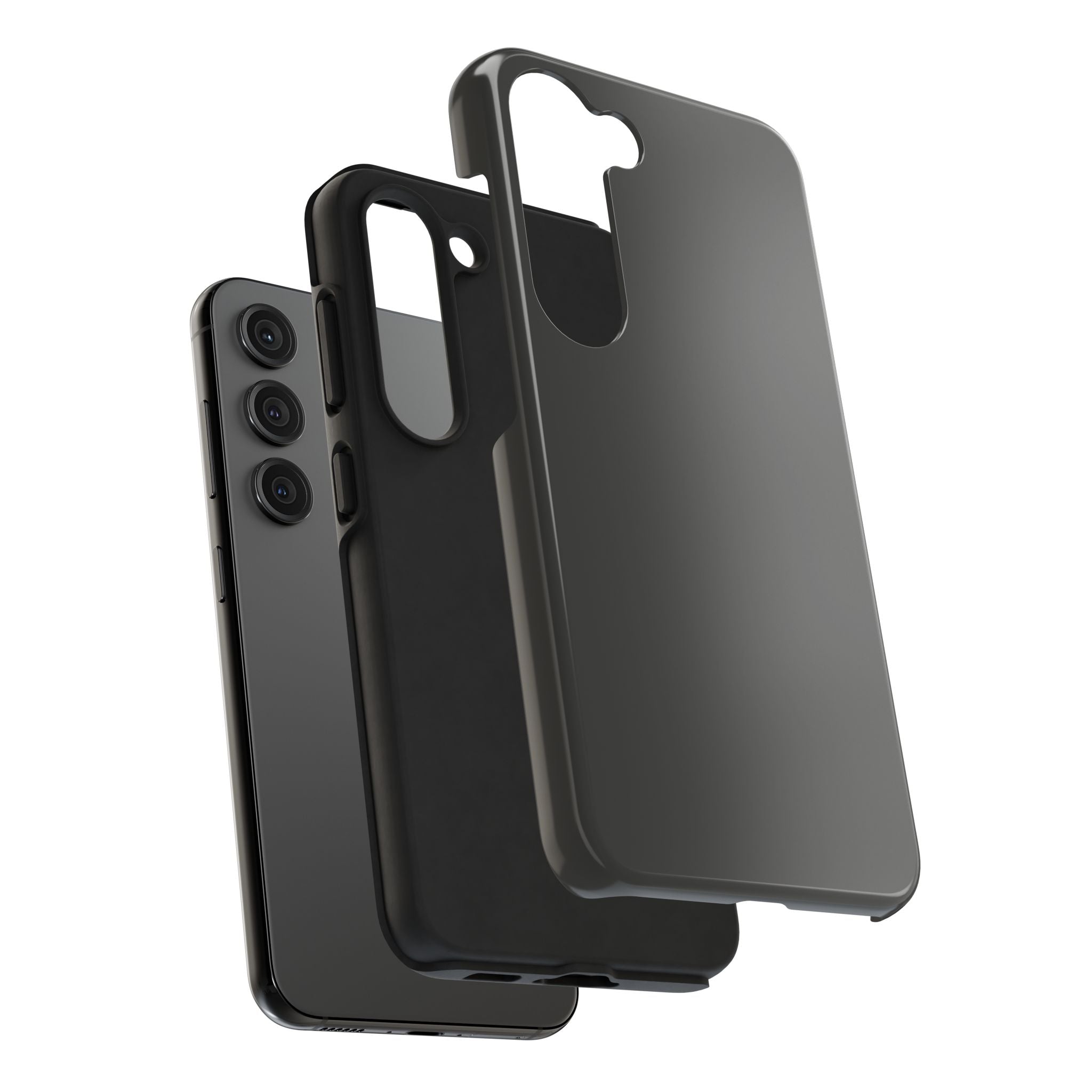 Gray Rugged Gloss Phone Case