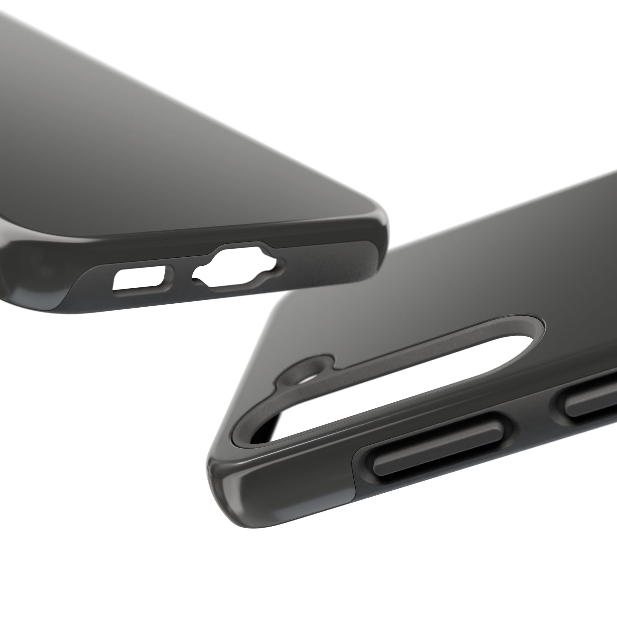 Gray Rugged Gloss Phone Case