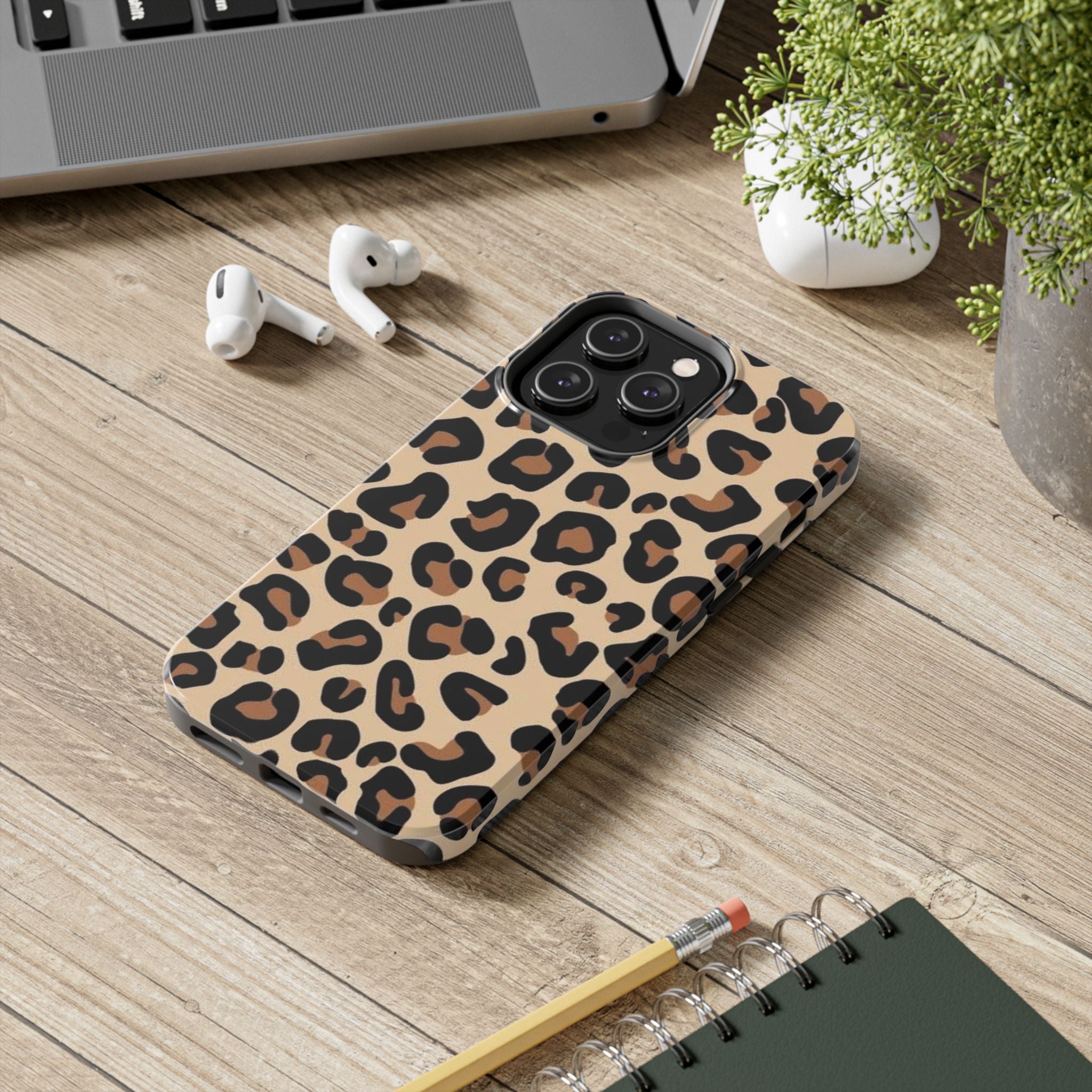 Leopard Print Tough Phone Case