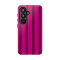Hot Pink Striped Phone Case