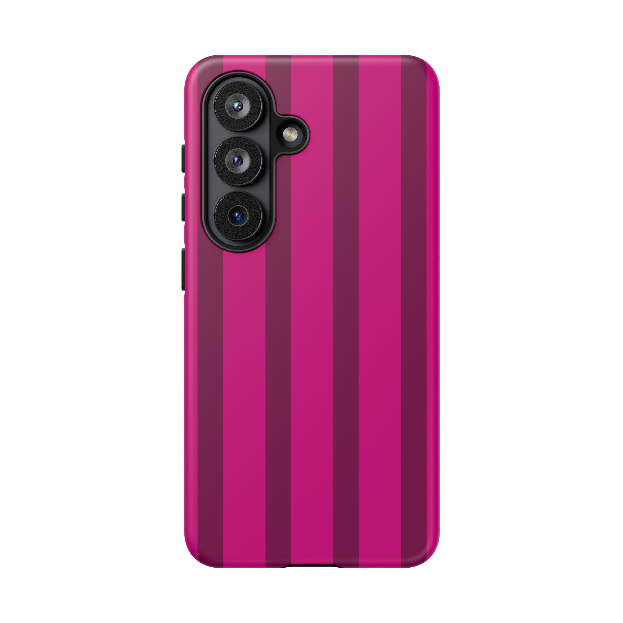 Hot Pink Striped Phone Case
