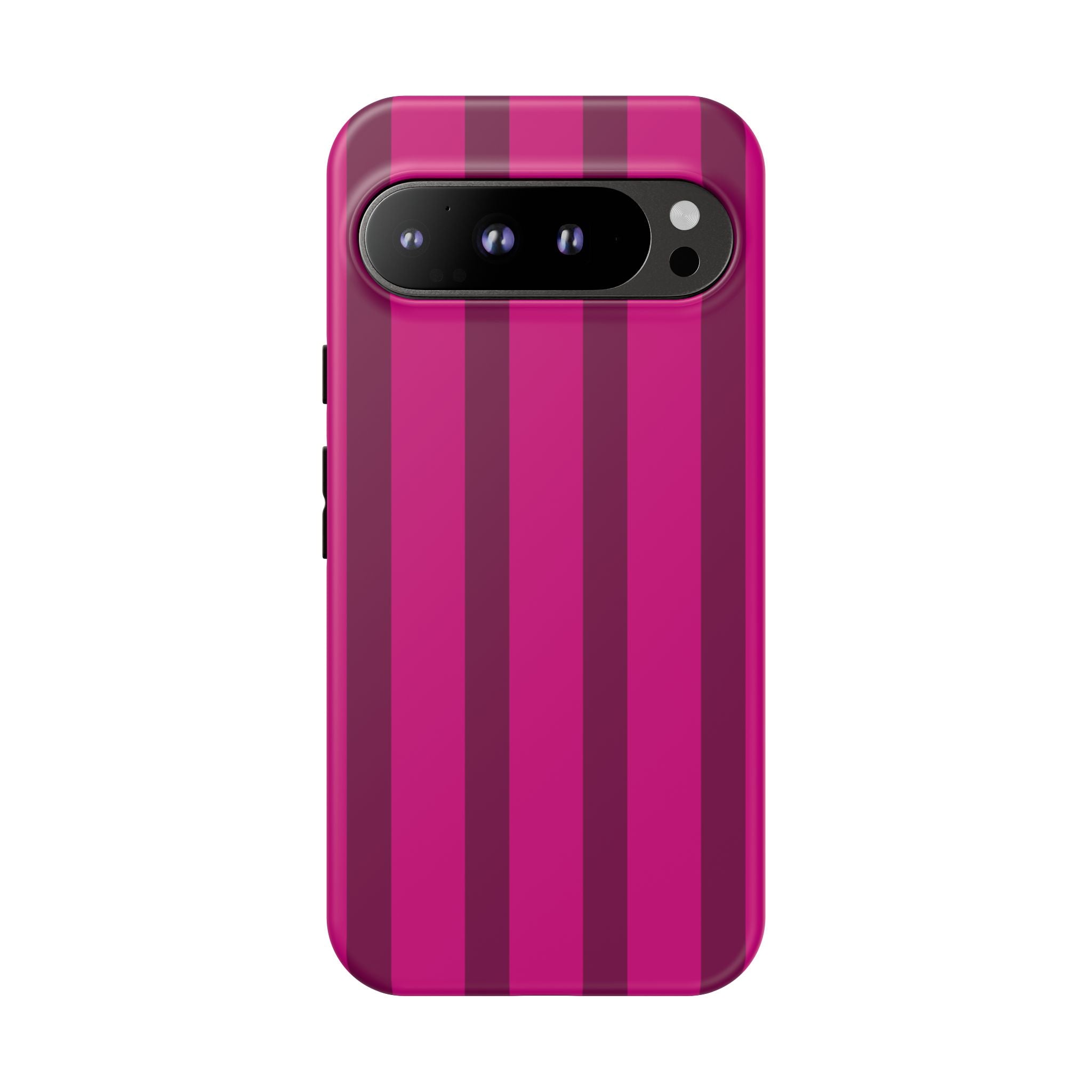 Hot Pink Striped Phone Case