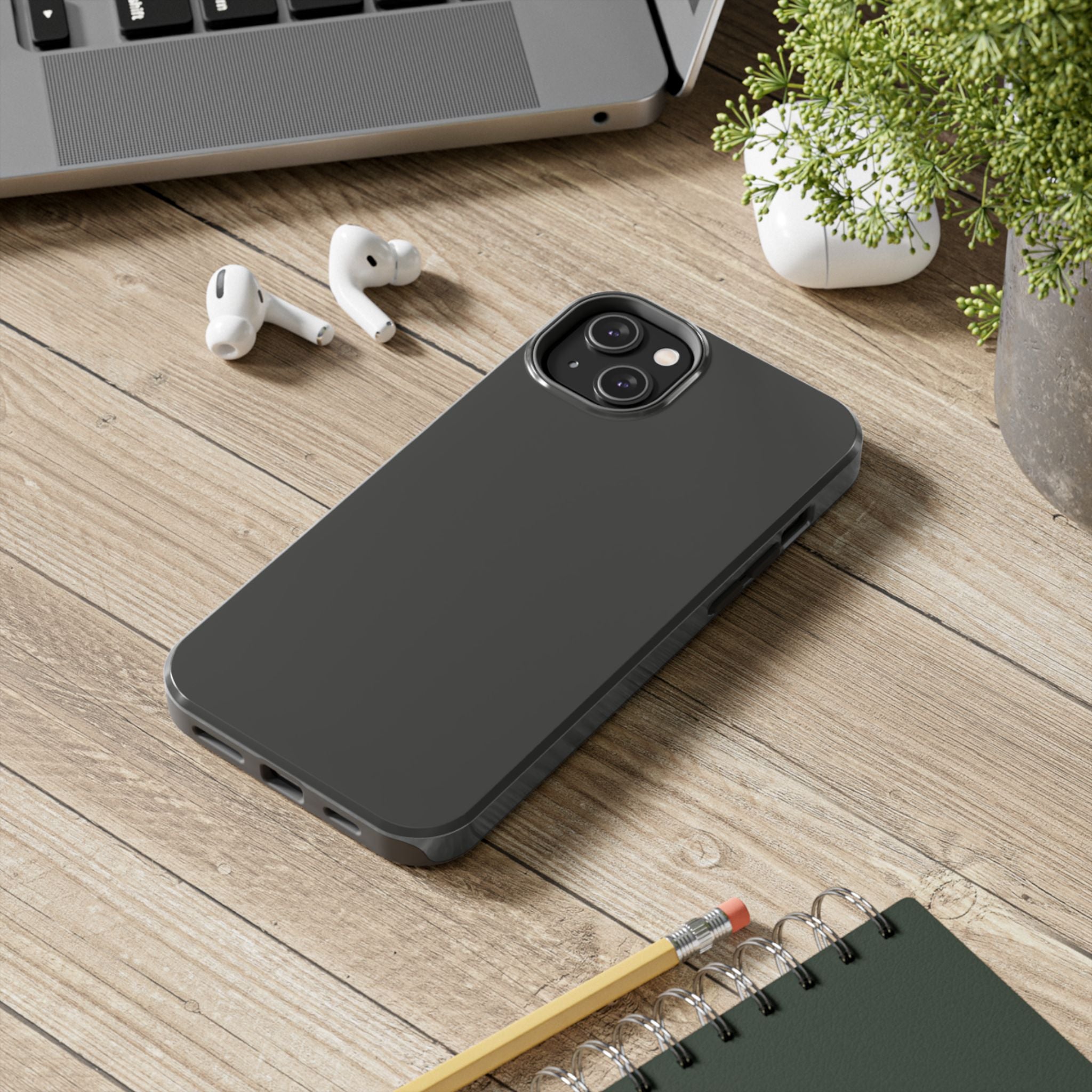 Gray Rugged Gloss Phone Case