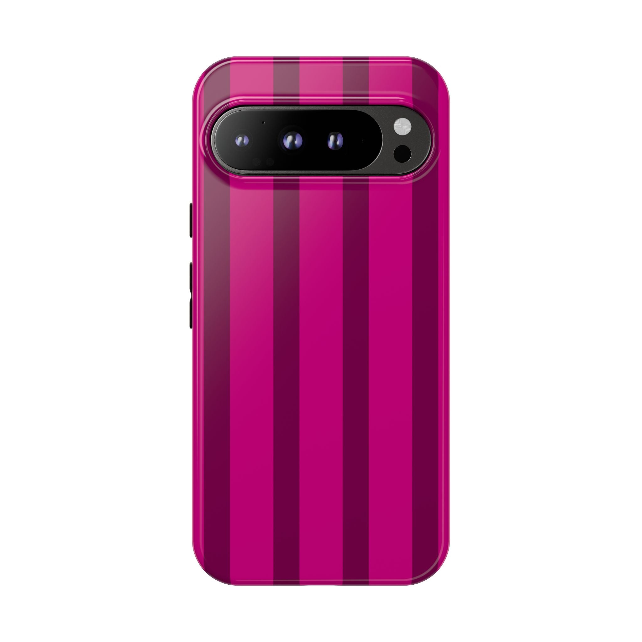 Hot Pink Striped Phone Case