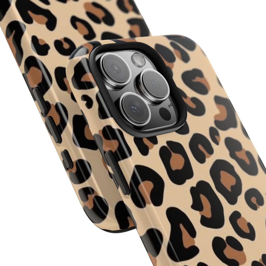 Leopard Print Tough Phone Case